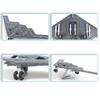 Modern Military B-2 J-35 Su35s F14 Tomcat Stealth Multi-Purpose Fighter T90 Main Battle Tank Building Block Military Model Toys