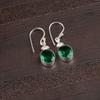 925 Sterling Silver Chrome Diopside Gemstone Ethnic Jewelry Earrings For Women EE-6-2