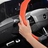 Convient pour Opel Housse de Volant Premium en Daim à Clipser, Antidérapante et Durable, Volant Rond et en Forme de D Disponibles