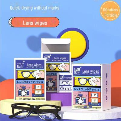 Μαντηλάκια Καθαρισμού Γυαλιών, Φακών & Οθόνης Τηλεφώνου Μίας Χρήσης