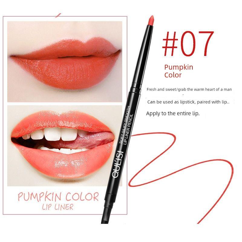 Official Genuine Lip Liner, Long-Lasting, Non-Fading, Double-Ended Automatic Lip Pencil for Women
