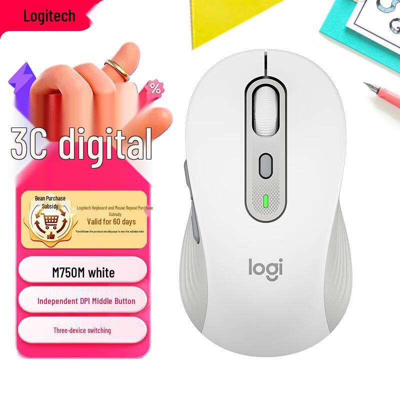 Logitech M750M Silent Wireless Mouse