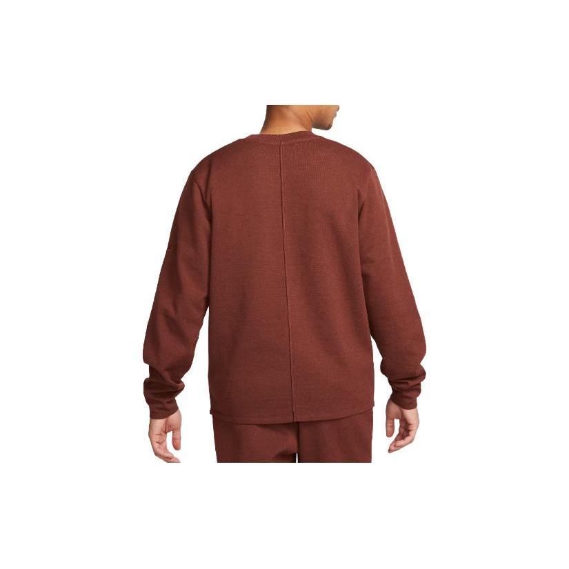 Nike Sweatshirts Men's Brown Crew Neck Moderate Other DV9974-231