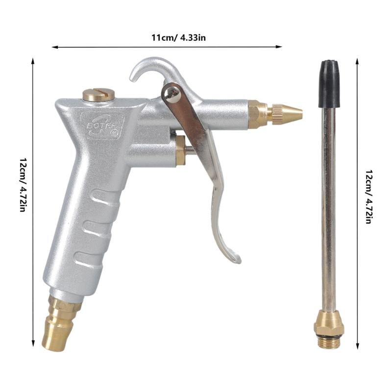 Air Guns for Compressor Air Blow Guns with Adjustment Air Nozzle Air Tool Air Compressor Accessory with Air Nozzle Hose