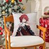 Game WWuthering Waves Cool Character Pillow Case Silky Short Plush With Invisible Zipper Dustproof Sofa Cushion Cover