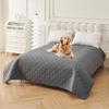 Waterproof Dog Fitted Sheet Three Line Grid Stitching Nap Blankets Living Room Non-Slip Pets Sofa Cover Furniture Protector