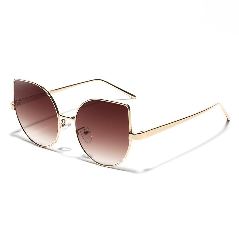 Glasses Metal Cat Eye Popular Sunglasses Ladies Elegant Sunglasses Men'S Sunglasses