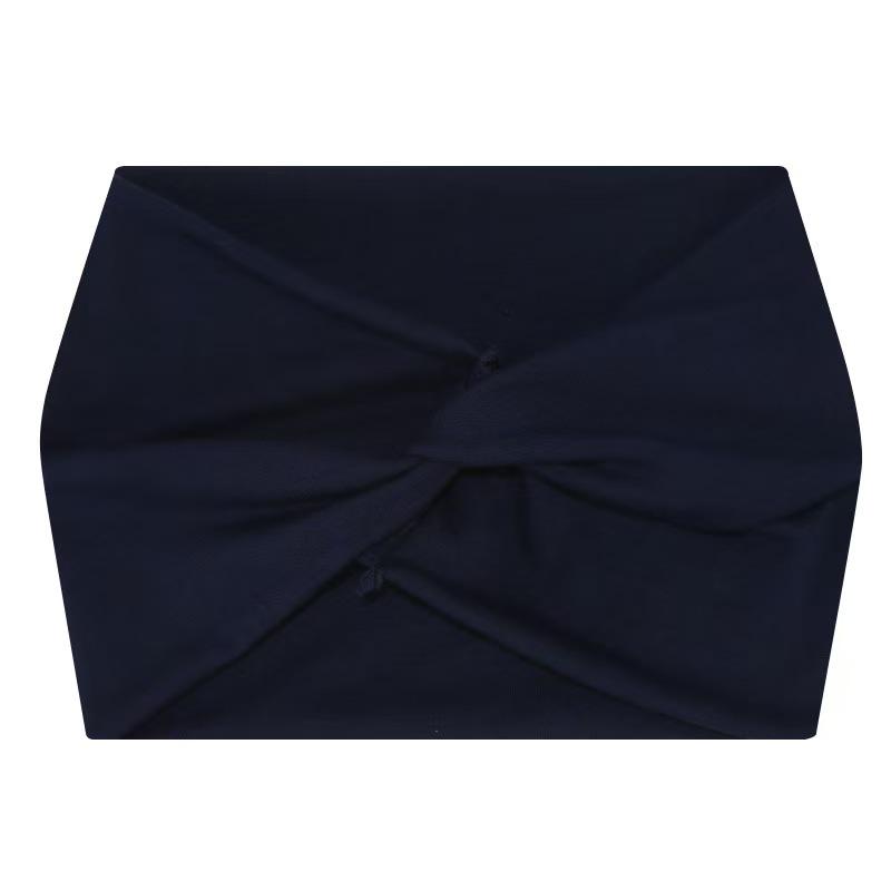 African Extra Wide Elastic Wrap Headband for Yoga and Sports