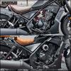 Ochrona Pokrywy Silnika Prawa Strona Ozdobna Listwa Pokrywa Płyta Osłonowa Pasuje Do Honda Rebel CMX 250 300 500 2017-2025 CL250 CL300