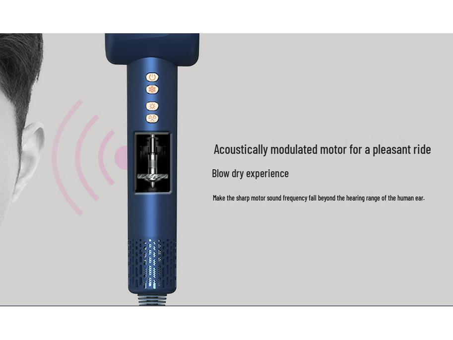 Professional High-Speed Ion Hair Dryer for Salon-Quality Care