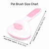 Single Button Hair Release Dog Brush Dense Tooth Hair Remover Brush Pet Comb  Home Pet Hair Clean