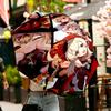 Genshin Impact Regenschirm mit Aufdruck Automatisches Öffnen/Schließen - Tragbares faltbares Design - Täglicher Gebrauch für Reisen/Outdoor - Geschenk zum Geburtstag
