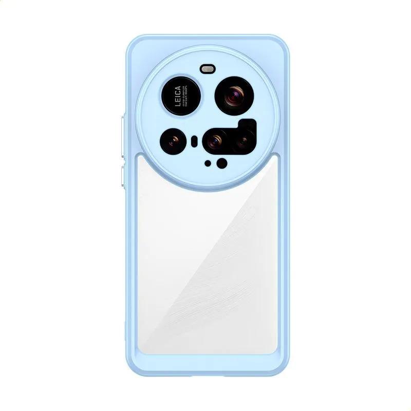 

Phone Case For Xiaomi 15 Ultra , Clear Transparent Phone Case Cover For Xiaomi 15 Ultra світло-синій колір