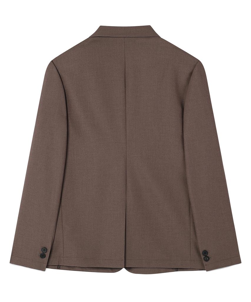Prairie Airflow Loose Fit Blazer (Brown)