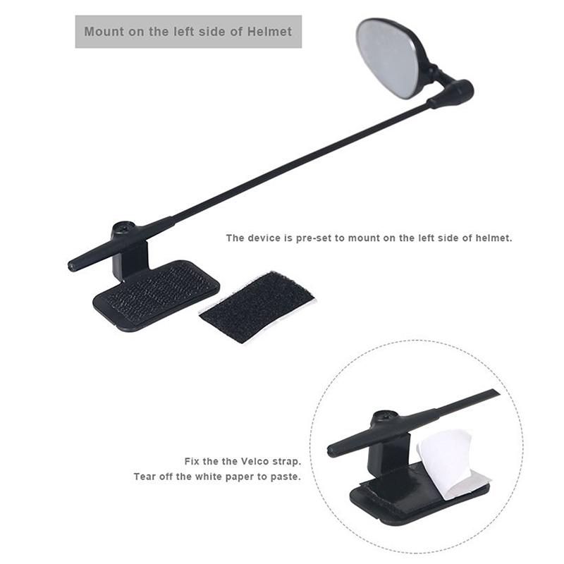 Adjustable Road Bicycle Cycling Rear View Mirror Universal Pro Helmet Mirror