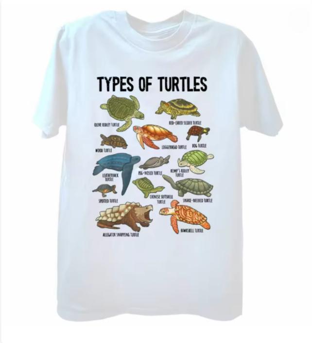 Shark Faces Of All Kinds Tshirt The Cephalopod Octopus Squid Tshirt Unisex Unisex Casual Tops Casual Daily Streetwear