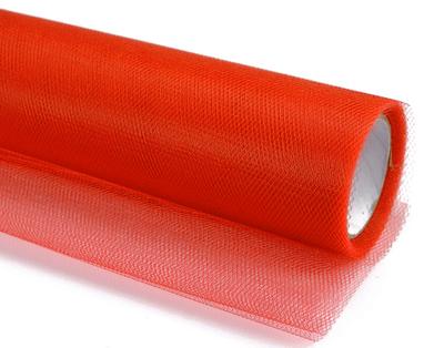 Smooth Tulle, Red, 15Cm X 9M, 1Pc.
