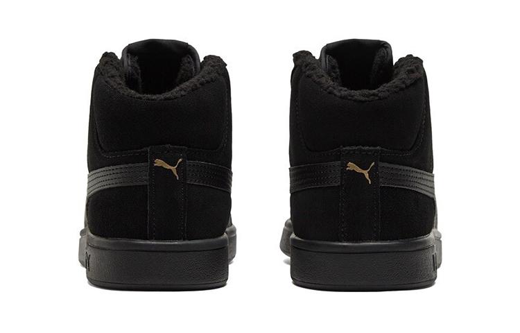 Men's Sneakers Puma Smash V2 Mid Winter 'Black Team Gold'