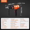 VEVOR Diamond Core Drill Machine Handheld Concrete Core Drill Rig 10.2 cm Bit 1500W