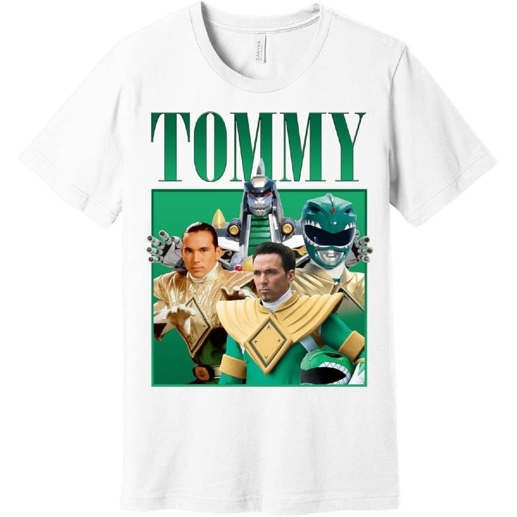 Tommy Oliver Oversized Graphic Tee - Funny Street Fashion T-Shirt - Nostalgic Streetwear - Death Ray Prints