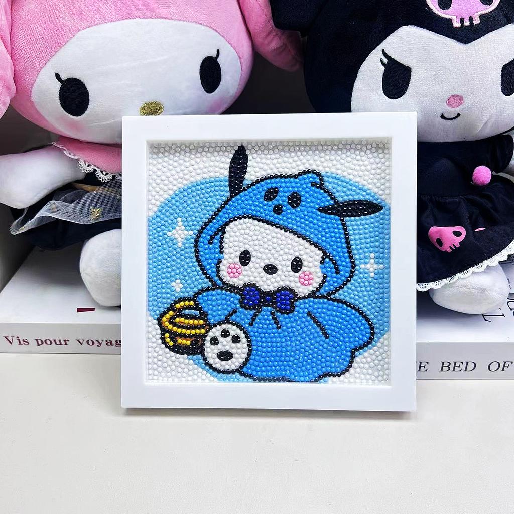 Children'S Diamond Painting Handmade Diy Masonry Painting Cartoon Diamond Sticker Bedroom Living Room Decorative Painting Photo Frame