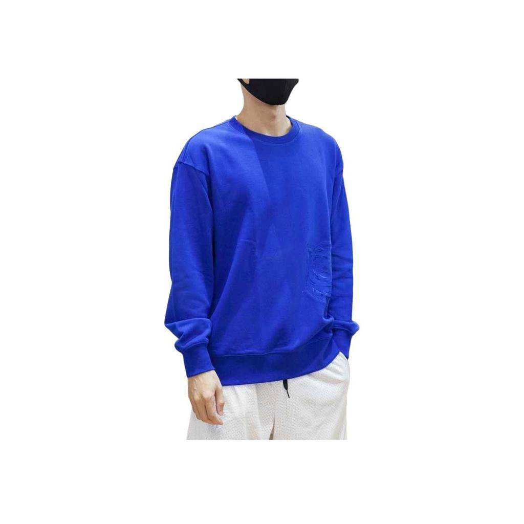 PUMA Fashionable Versatile Round Neck Long Sleeve Sweatshirt Men tops Blue 539756-84