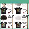 Conjunto Divertido e Versátil de Peruca e Barba de Vovô para Crianças Perfeito para Eventos Escolares