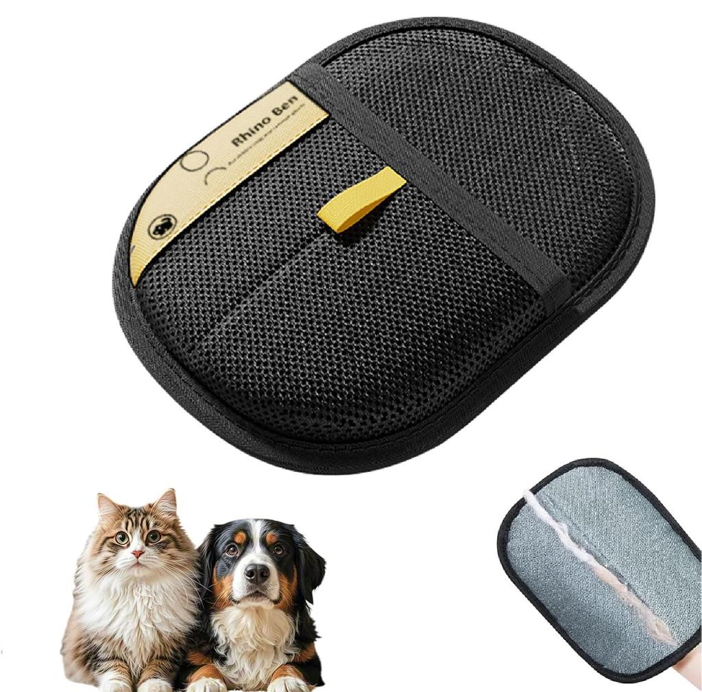 Upgrade Pet Hair Removal Glove Double Sided Reusable Grooming Tool for Dogs Cats Sofa Clothes Static Cleaning Glove Pet Supplies