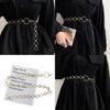 Chic Hexagon Shaped Waist Chain For Women Perfect For Dresses And Shirts Fashionable