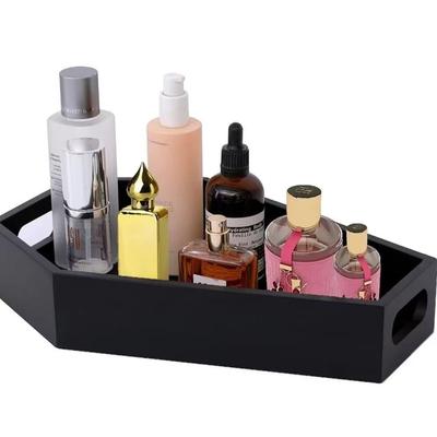 Coffin Shape Black Tray Storage Box Gothic Home Wood Tray Halloween Decoration Birthday ChristmasThanksgiving Day Present Gift