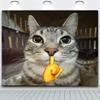 Funny Cat Meme Tapestry Print Large Tapestry Wall Hanging Wall Tapestry  Decor Living Room Bedroom Home