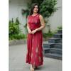Women's Printed Cotton Top with Skirt Set Indian Bollywood Casual Wear Kurti Set