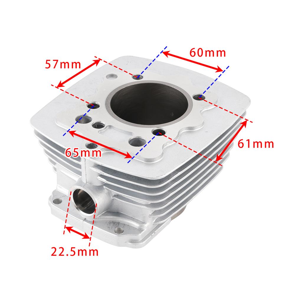Cylinder Piston Top End Kit For Chinese 200cc ATV Quad Dirt Bike Loncin CG200