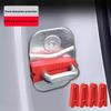 4pcs Damping Seal Pad Car Door Noise Cancelling Silicone Buffer Pads Vibration Dampening Universal Lock Shock Absorbers