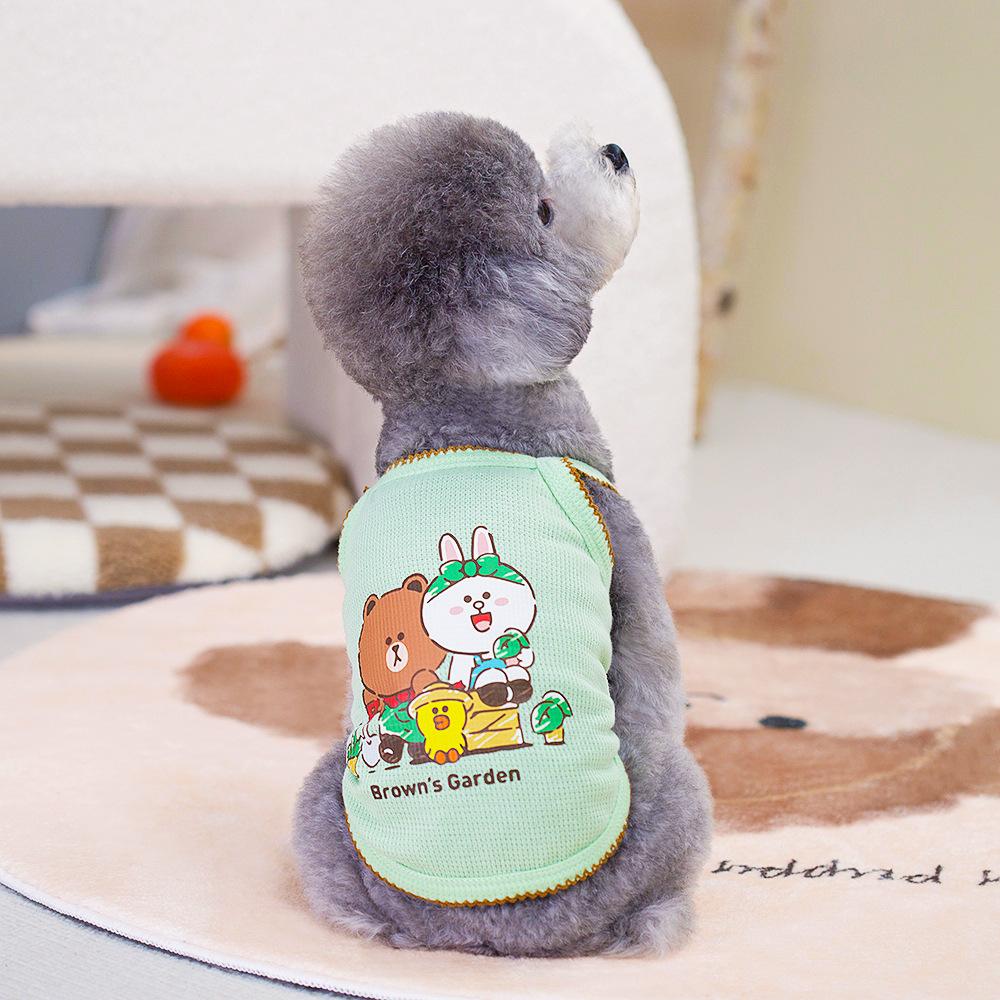 

Жилет для домашних животных весна-лето: Слинг для бишона Тедди, доступен в 4 цветах Extra Extra Large светло-зеленый