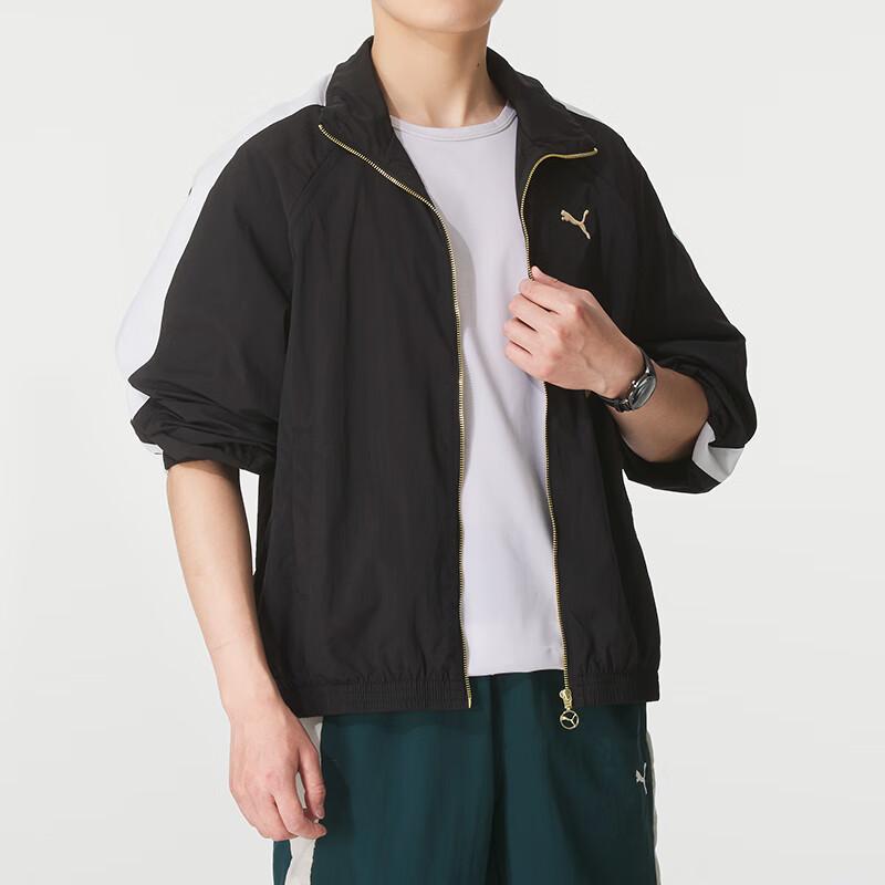 Puma Prime Reteo T7 Fashion Casual Zip Sports Jacket Men Jackets 634782-01