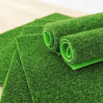 15/30cm Artificial Grassland Grass Lawn Turf Grass DIY Green Fake Plant for Garden Decor Simulated Flocking Landscape Decoration