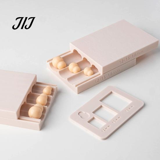 Crafting Tools for Jewelry Polymer Clay Ball Maker Mold Making, 12/15/18mm Sphere Shaper Modeling Tool Beginners Roller DIY Earrings And Beads,