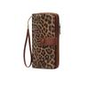 Multifunctional Women's Wallet Retro Oil Wax Leather Long Wallet Simple Large Capacity Card Bag