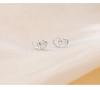 Banyan Tree S925 Silver Sweet Double Heart Earrings for Women