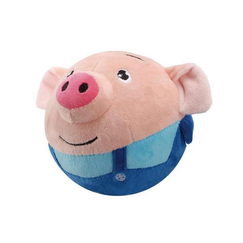 M-Modern-Electronic Pet Dog Ball Pet Bouncing Jump Balls Talking Interactive Dog Plush