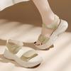 Platform Sandals Women's New Summer Trendy Sports Fashion Outerwear Casual Women's Soft-soled Roman Beach Shoes