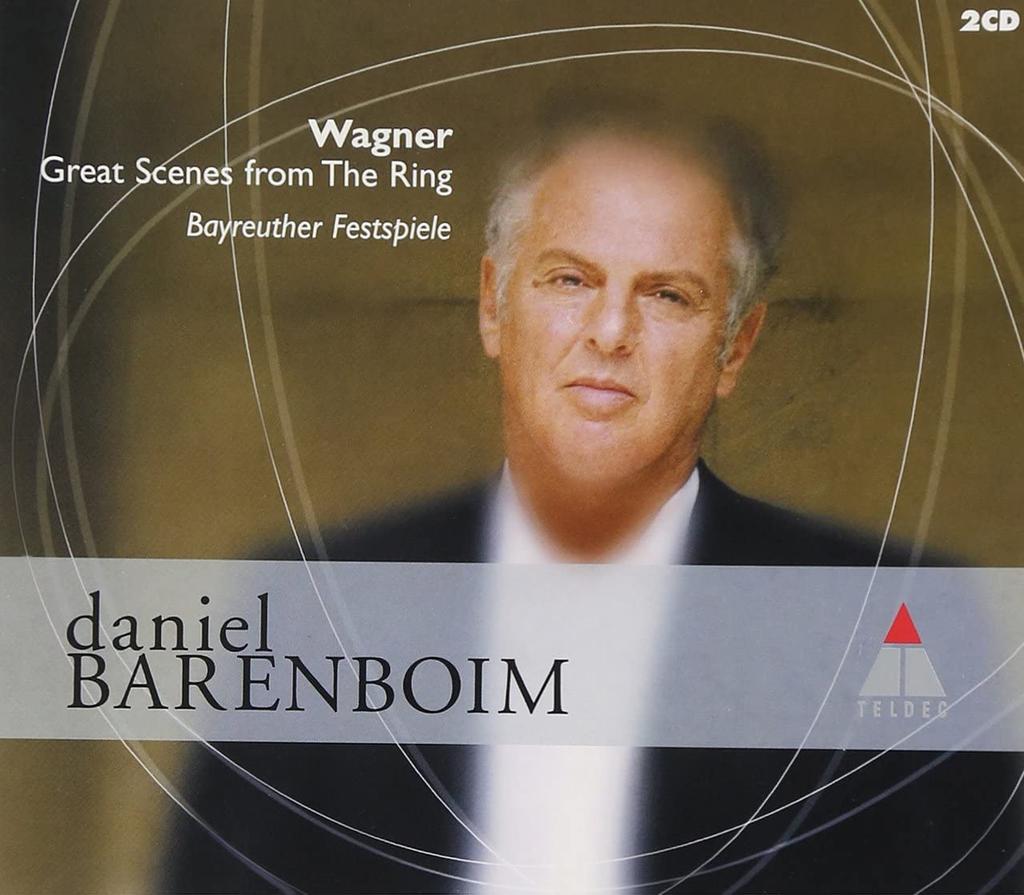 CD WAGNER, BAY; BARENBOIM - Wagner;Great Scenes Fr the Rin Japan Classical Used