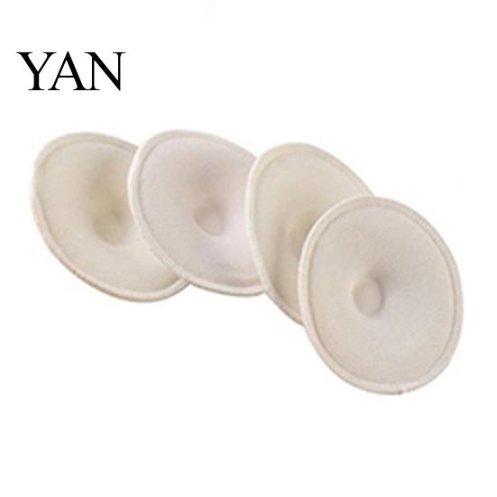 4 Pcs Anti Overflow Breast Pads Maternity Women Nursing Bra Washable Pad