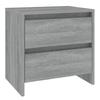 Maison Exclusive - Tables de chevet 2 pcs sonoma gris 45x34,5x44,5 cm