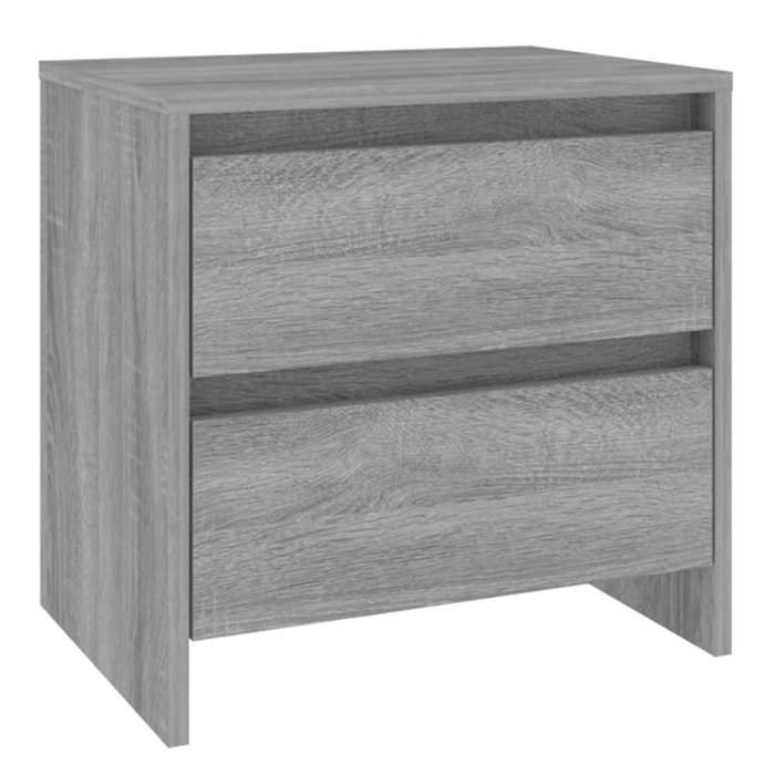 Maison Exclusive - Tables de chevet 2 pcs sonoma gris 45x34,5x44,5 cm