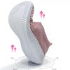 Light Breathable Women Flats Knitted Mesh Casual Running Shoes Soft-soled Slip-on Walking Shoes