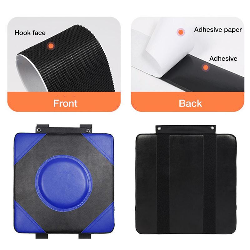 Wandprallkissen für Boxen Wandfokus Ziel Schaumstoff Boxkämpfer Fitness Wand-Boxsack Höhenverstellbar Leder und Hoch