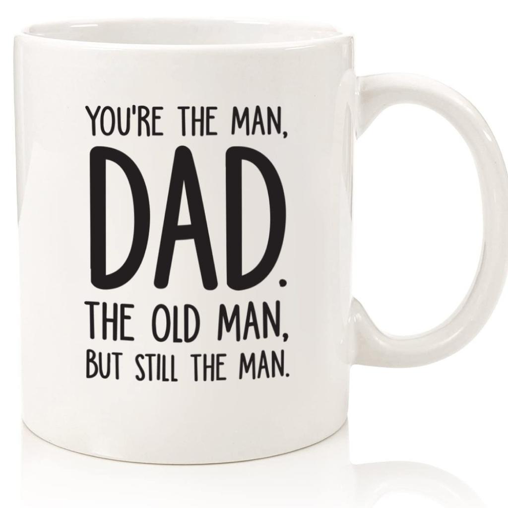11oz Coffee Mug Ceramic Tea Cup for Coffee, Tea and Hot Drinks Gift, Father's and Mother's Day for Dad and Mom