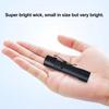 Rechargeable Flashlight Hands-Free LED Torch with Magnetic Base And Rear Buckle 500 Lumens High Power Mini Light for Camping Hiking Travel